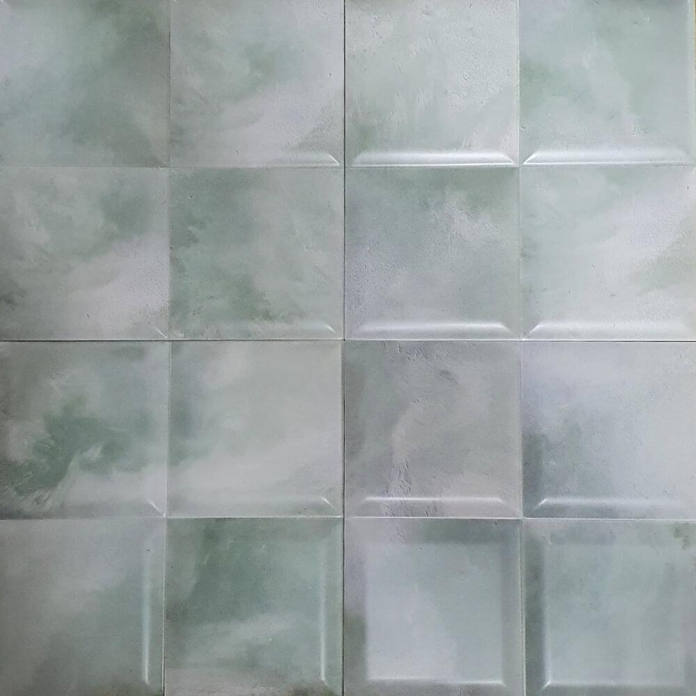 Piazza Acces Green DK 300x300mm Decorative Matt Ceramic Wall Tile