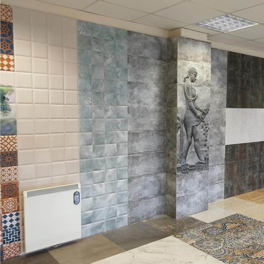 Piazza Acces Green DK 300x300mm Decorative Matt Ceramic Wall Tile