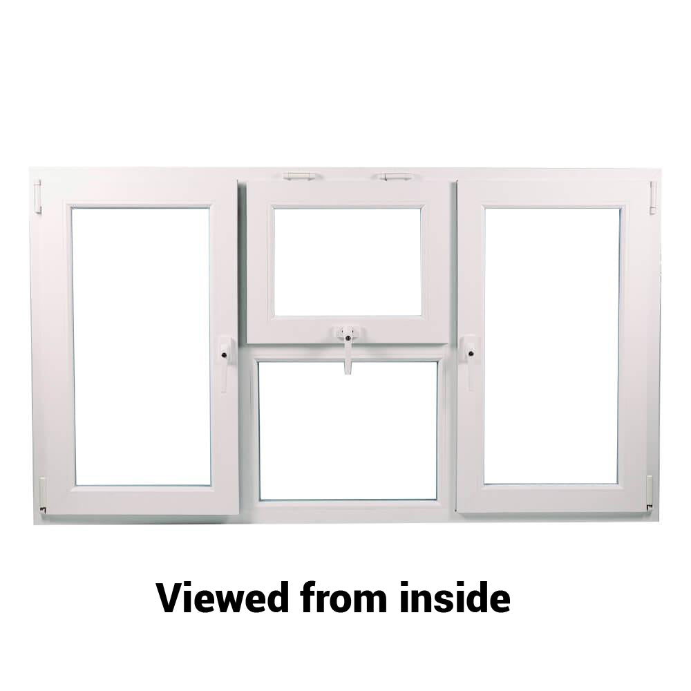 Cadru de fereastră cu geam dublu și sticlă 70 mm UK 2 Garnitură de etanșare - Dimensiuni multiple 