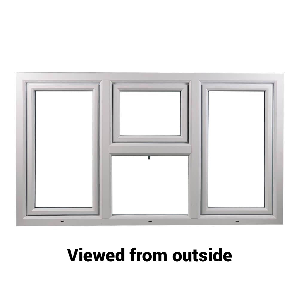 Cadru de fereastră cu geam dublu și sticlă 70 mm UK 2 Garnitură de etanșare - Dimensiuni multiple 