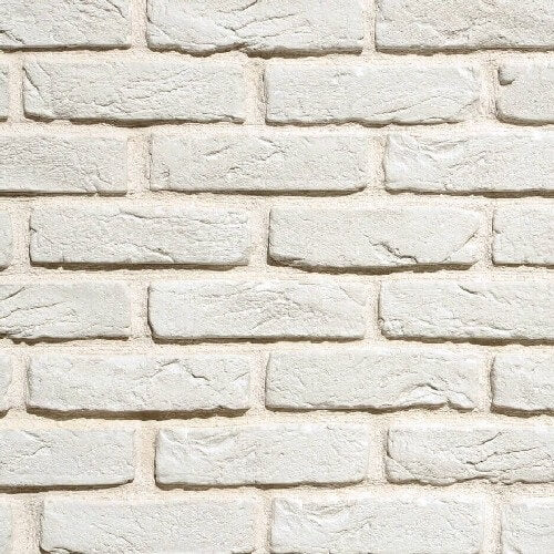 Rogerstone White Rustic Brick Slips – Decoridea