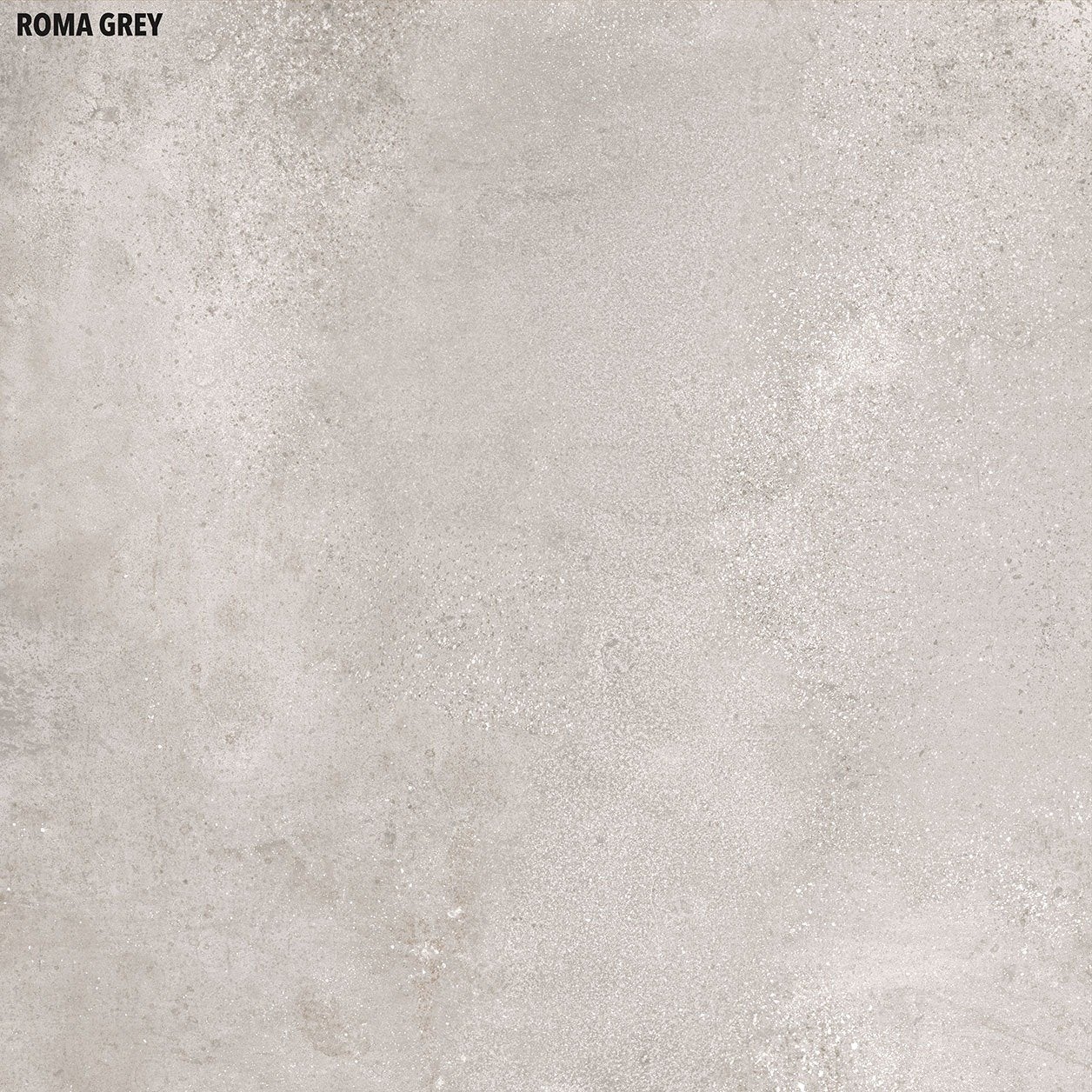 Roma Grey 400x400mm Rectified Matt Porcelain Floor Tile