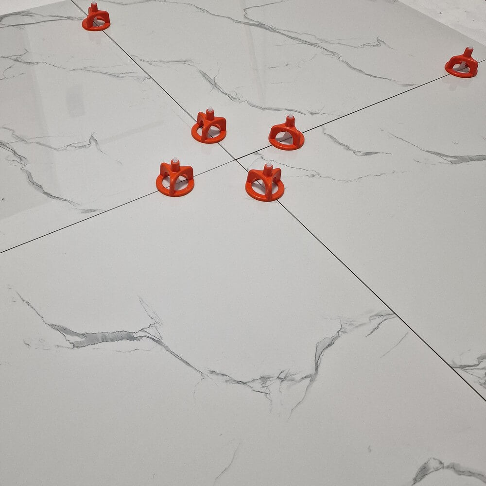 1mm 2mm Tile Levelling System Twister Spin Caps