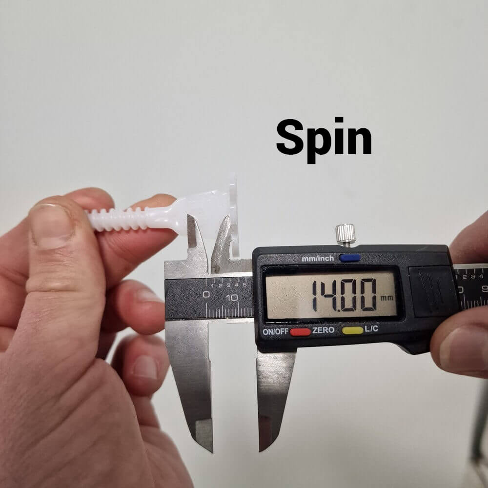 1mm 2mm system poziomowania płytek Twister Spin Caps