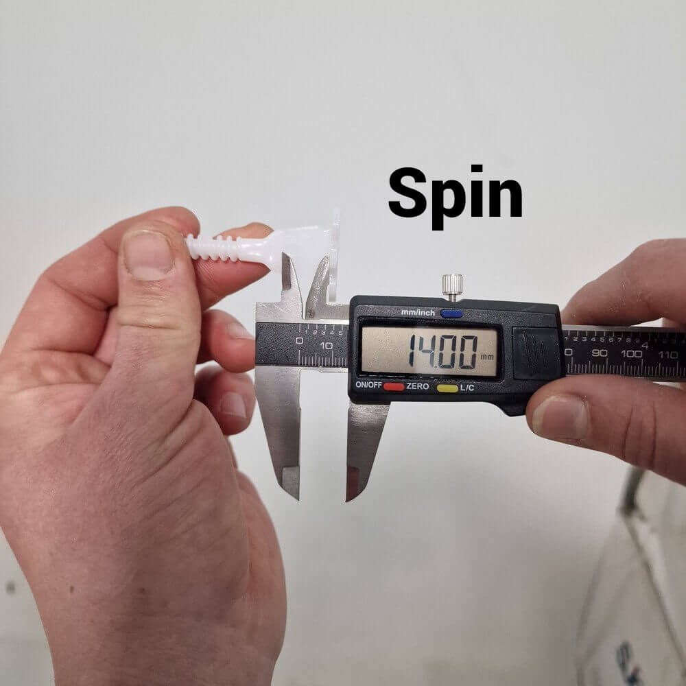 1mm 2mm Sistem de nivelare a plăcilor Twister Spin Caps