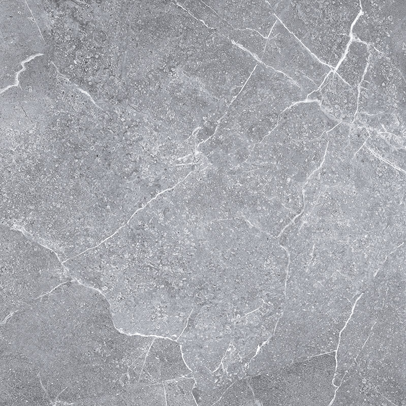 Tunisia Grey Rectified Polished Porcelain 600x600mm Wall and Floor Tiles