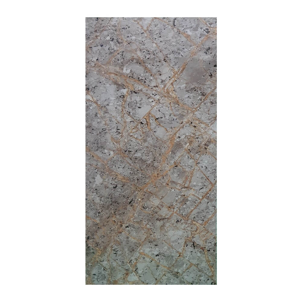 Porțelan cu efect de piatră lucios, rectificat, format mare, gri Versa, 800x1600 mm, faianta și pereți 