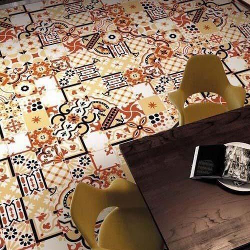 Gresie pentru pereți și podea din ceramică mată rectificată Buttercup Victorian 300x300mm