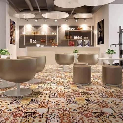 Victorian Buttercup Rectified Matt Ceramic 300x300mm Wall and Floor Tile