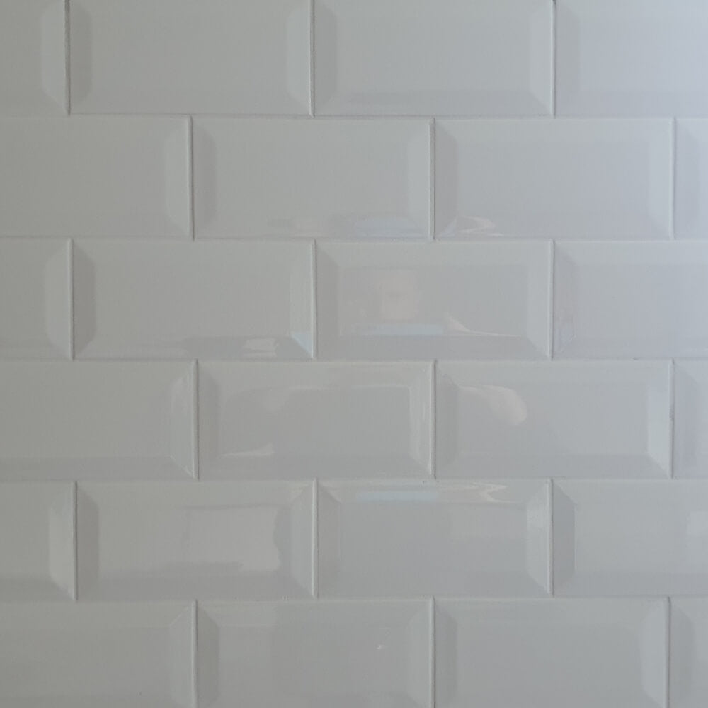 Placi de cărămidă albă Metro 100x200mm Placi decorative de perete lustruite cu diamant