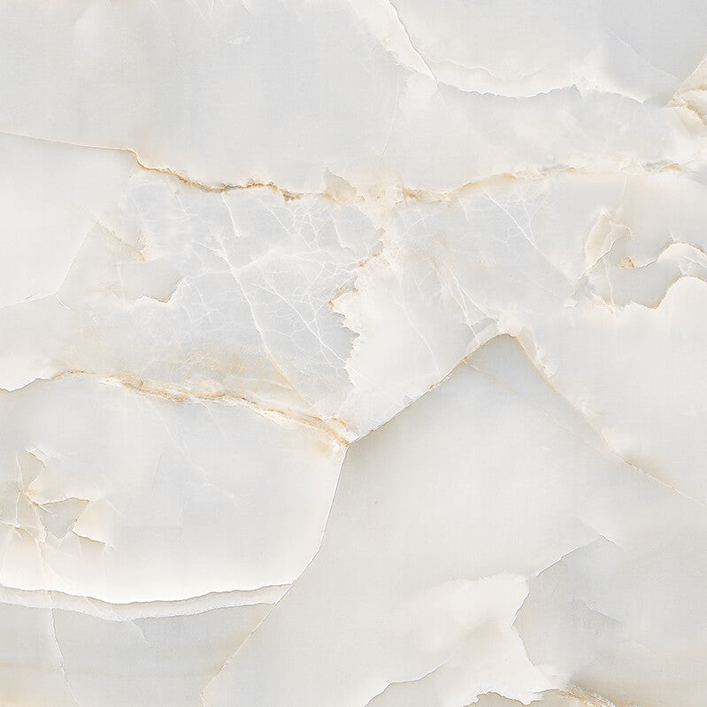 Biała rektyfikowana polerowana porcelana Onyx 600x600mm płytki ścienne i podłogowe