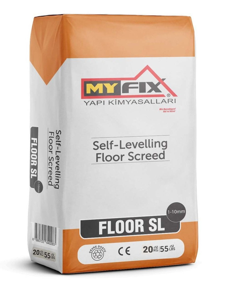 Floor SL 10 / Self-Levelling Floor Screed 1-10 mm (20 Kg)