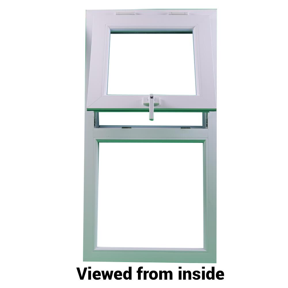 uPVC Top Hung Double Glazed Window Frame and Glass 85mm UK 2 Gasket Seal - Multi Size