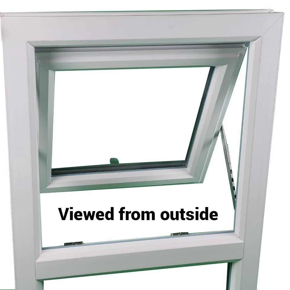Cadru de fereastră cu geam dublu din uPVC și sticlă 85 mm UK 2 Garnitură - Dimensiuni multiple 