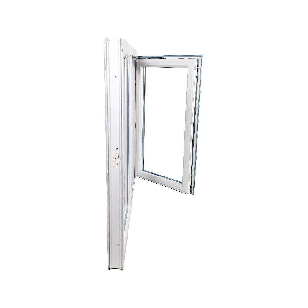 uPVC Side Hung Tilt and Turn Double Glazed Window Frame and Glass 85mm UK 2 Gasket Seal - Multi Size