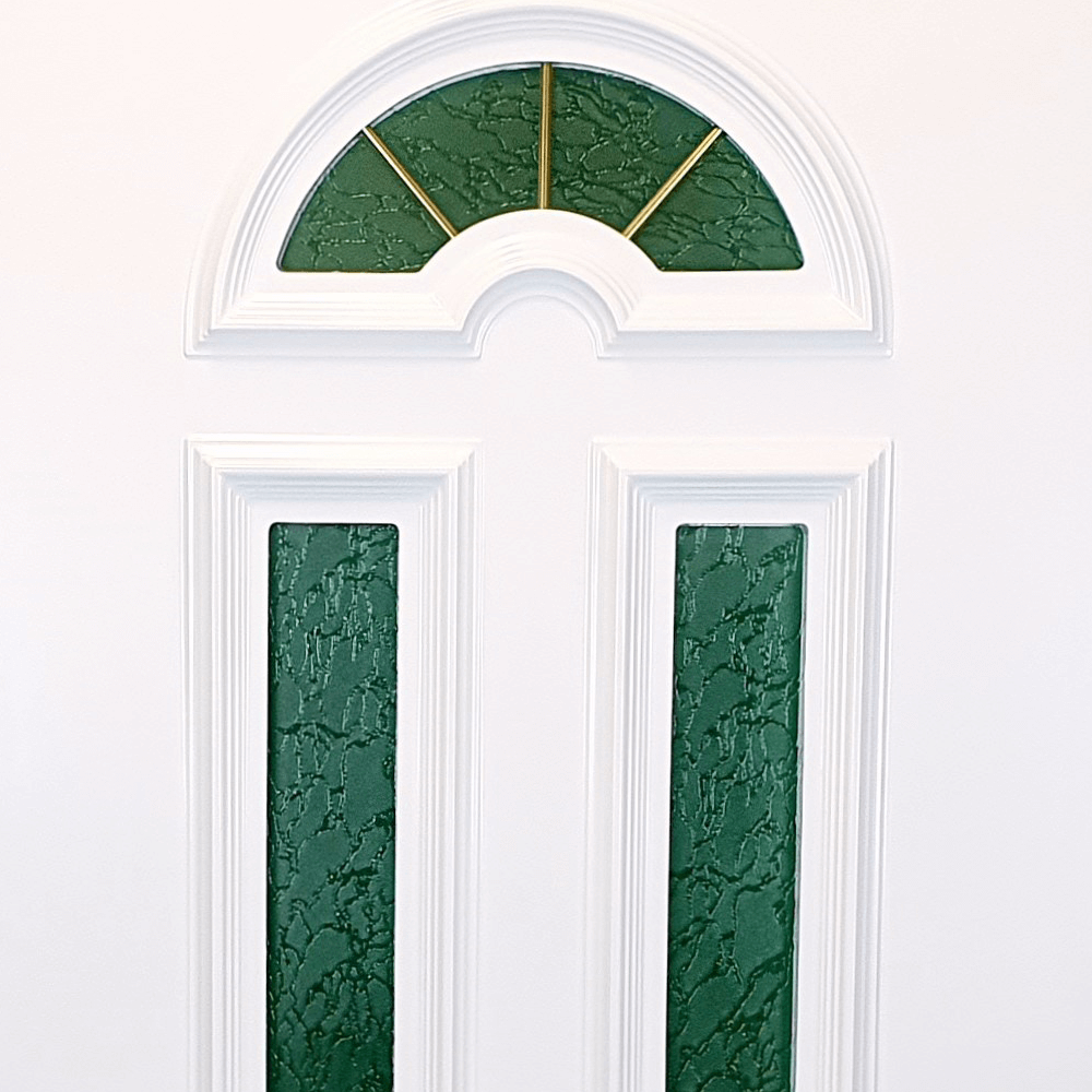 Panel drzwiowy biały PCV 24mm 870mm x 1970mm - Lobelia (BAU 27) 